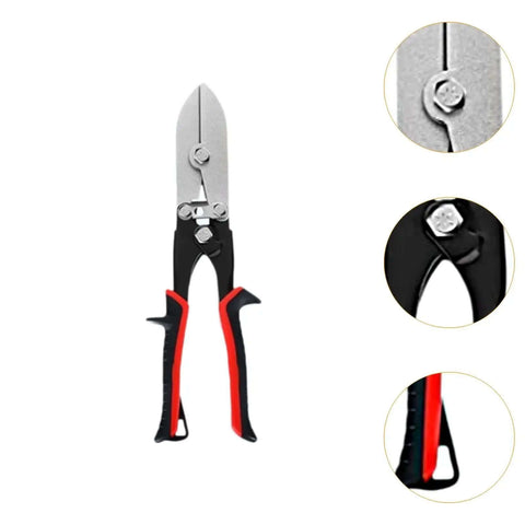 5 Blade Sheet Metal Crimper For Stove Pipe And HVAC Venting Hand Crimper Tool Built Tough, showing durable 5 blade design