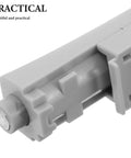 Push To Open Cabinet Latch Set Four Pack Hidden Rebound Mechanism Invisible Handleless Magnet Latch plastic close-up