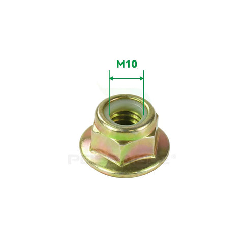 M10 nut for Dual Idler Pulley Kit GY22172 And GY20629 For John Deere D140 L130 Mower Replacement Parts