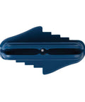 Center Offset Marking Tool For Woodworking, Blue Finish, Fits Standard Pencils, Center Hole Keeps Pencil Centered, Top View