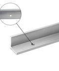 Aluminum frame detail showing hole for securing Professional Stained Glass Layout Block System With 80 Push Pins.