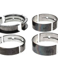 Crankshaft Main Bearing Set Bimetal Aluminum Replacement for Nodular Iron Crankshafts, 100% Bored Inside Diameters, OE-Grade Lead-Free Silicon Alloy