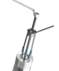 Bearing Installation Tool Kit 10 To 35 Combo Set with puller tool mounted on bearing, showcasing safe mounting process.