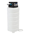 Must-Have 15L Oil Extractor Pump For Quick Auto Fluid Changes! White tank with handle and hose attachment for fluid removal.