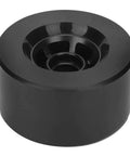 Black PU 80A shockproof electric scooter tire for skateboards and longboards with high rebound durable polyurethane wheel