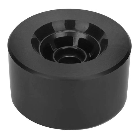 Black PU 80A shockproof electric scooter tire for skateboards and longboards with high rebound durable polyurethane wheel