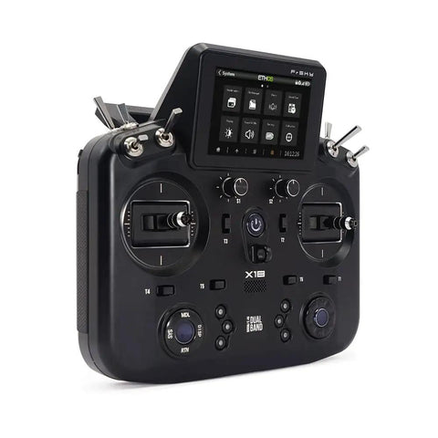 Tandem X18 Radio Transmitter With Dual Band 2.4GHz And 900MHz TD System 4ms Low Latency Color Touchscreen Ethos OS