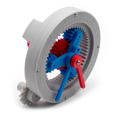 PLA 3D printed Planetary Gear Model For Mechanical Principle Demonstration And Teaching Aids In STEM Gear System, size 130x120x80mm
