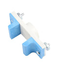Built Tough 10 To 50 Mm Adjustable Edge Banding Glue Applicator for panel gluing, featuring adjustable blue sides and white body.