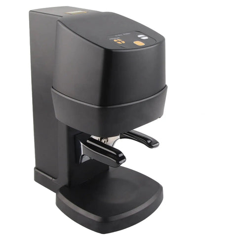 Effortless Automatic Electric Coffee Tamper For Espresso Machines 58mm With Adjustable Pressure And Digital Display side view