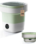 Super Smooth Foldable Mini Washing Machine With Quick Spin Basket And Totally Effortless Three Mode Laundry Routine For Tiny Apartments College Dorms Hotel Stays And Ultimate Weekend Camping Vibes, 20L capacity