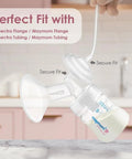 Backflow Protector Set For Spectra S2 S1 And 9 Plus Synergy Gold Breast Pumps Replacement Pump Parts with Maymom bottle.
