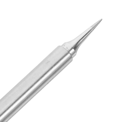 Copper Soldering Iron Tip With Quick Heat For Electronics Soldering Station Long Conical Fine Tip With Precise Temperature Control Great For PCB Repair And Tip Replacement, close-up