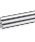 Top Shelf 6 Pack 3/8 X 4 Inch Stainless Steel Dowel Pins Heavy Duty Bunk Bed Replacement Hardware stacked in a row.