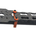 Close-up of 3K Carbon Fiber Folding Hexacopter Frame 680mm For FPV Drones Airframe Kit TL68B01 Ultra Lightweight Portable DIY UAV Build