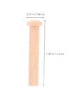 Miniature Wooden T Shaped Pin Nails Set For Crafts And Woodworking 20 Pcs Great For Fine Detail Work Like Train Wheel Models Solid Wood Pins For Precise Assembly DIY Ready single pin with measurements