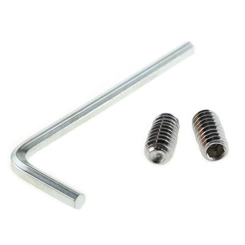 10 Pack 1/4-20 By 1/2 Inch 304 Stainless Steel Allen Head Drive Cup Point Screws End Grub Headless Bolts With Hex Drive Wrench