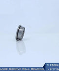 Premium F606ZZ Deep Groove Ball Bearings With ABEC 5 Precision And Sealed Ends For Industrial Machinery, 6x17x6mm chrome steel design.