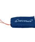 Tent Footprint Ground Cloth Waterproof Tarp For Camping And Backpacking Ultralight Ground Sheet Mat in blue storage bag