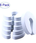 Six Pack Soft Foam Door Stopper Guard For Kids And Pets Prevents Finger Pinch Injuries From Slamming Doors Keeps Toddlers Safe And Pets