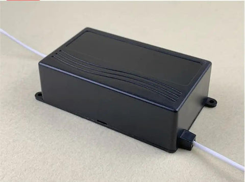 Heavy Duty Abs Plastic Enclosure Solid Rugged Dustproof Junction Box With Screw Tight Lid Kickass Black Project Housing For Electronics Wiring Diy Projects.