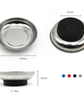 Magnetic Screw Bowl for Car Repair Dope Tool Tray With Stainless Steel Build High Hardness And Smooth Surface That Holds Screws And Small Parts In Random Color, 105mm tray