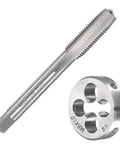M8 X 1 Tap And Die Set HSS Straight Fluted Right Hand Threads Repair And Create New M8 Threads For Metalworking Projects