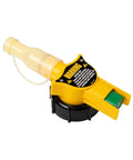 No Spill Nozzle Assembly For 06176-6132C, Mess-Free Fueling Replacement Part For Equipment, yellow plastic nozzle