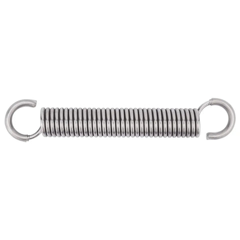 Heavy Duty Stainless Steel Recliner Springs For Couch And Chair Repair Dang Solid Tension Coil Replacement 5 Inch long with hooks.