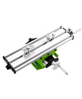 Heavy Duty Mini Metal Lathe Machine Cross Slide Table With Multistage Adjustment Vise Fixture, compact design for precise tasks.