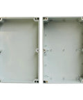 Rugged Waterproof ABS Junction Box Enclosure for Outdoor Electrical Projects IP67 Rated Weatherproof Control Box open view