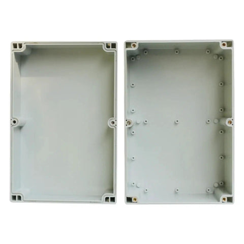 Rugged Waterproof ABS Junction Box Enclosure for Outdoor Electrical Projects IP67 Rated Weatherproof Control Box open view