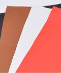 Self Adhesive Leather Repair Tape 54 By 20 Inch for Couches Sofas Chairs Car Seats Furniture and Handbags, orange color sheets