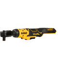 Heavy Duty Brushless Cordless Ratchet 1/2 Inch Drive 20V Max Tool with smooth shifting action and LED work light.