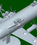 1:144 Chinese KJ-500 Scale Model Kit Multicolored For Collectors Aged 14 And Up Dope Detailing With Realistic Parts Built For Display