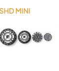 Compact Hollow Nema 11 BLDC Motor Speed Reducer Gearbox 42mm 100 to 1 Strain Wave Gear Harmonic Drive front view