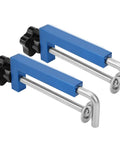 2 Pack 120mm Aluminum Alloy Flexible Clamps For DIY Woodworking And Carpentry Handy Rust Resistant Clamps For Table Saws Band Saws Router Fences