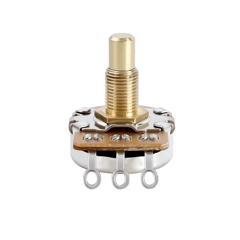 Audio A250K And B250K M8 Through Hole Guitar Potentiometer with 18mm solid shaft for Epiphone Les Paul SG Squier Strat