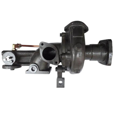 Rock Solid Heavy Duty Water Pump Compatible With K19 KTA19 QSK19 Diesel Engines, gray metal assembly showcasing ports and fittings.