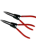 Heavy Duty Snap Ring Pliers 7 Inch Extra Long Reach With Internal Straight Jaw for Retaining Ring Clip and Circlip Removal