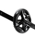 105 Level 12-Speed Crankset Fc-R7100 Black 165Mm Arm With 50-34T Chainrings For Road Bikes Aluminum Construction
