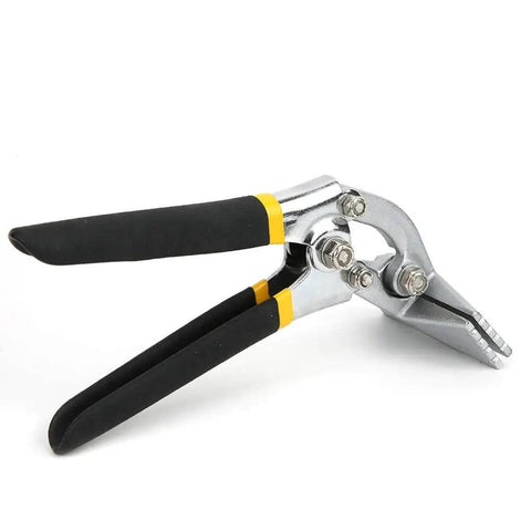 Metal Sheet Bending Seaming Pliers, 80mm Clamp, Bent Iron Pliers With Non Slip Ergonomic Handle For Seamers, Hand Seaming Tool