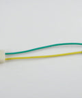 Green and yellow wire connectors for High-Performance 550 12V DC Ride-On Car Motor Set For Kids 12000 RPM CW CCW