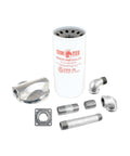 Particulate Fuel Filter Kit For Fuel Transfer Pumps And Dispensers 40 GPM 151 LPM 30 Micron Nominal Filtration with aluminum adapter