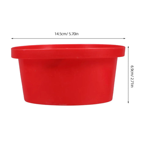 Red Backpack Sprayer Filter Strainer Net 142mm Outer Diameter Replacement Screen for Motorized Sprayers and Bucket Tanks