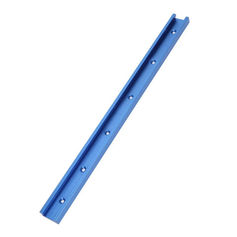 Pro Grade Aluminum T Track Miter Jig For Router Table Fence Guide with blue anodized finish