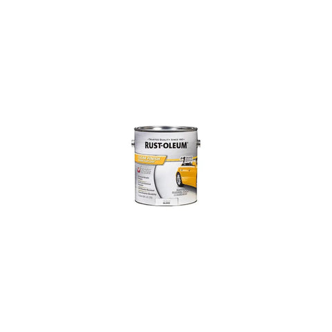 Clear Acrylic Gloss Coating For Bare Concrete That Is Chemical Resistant And Crazy Durable Easy To Apply Quick Dry Protective Floor Sealant In A Gallon For High Shine Floor Care. Gallon container with detailed label.