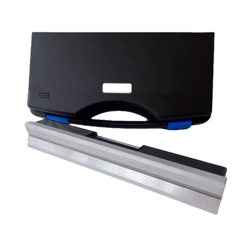 Pro Grade Spirit Level With High Precision Dual Vials For Rock Solid Layouts and Flawless Framing in black case, aluminum body