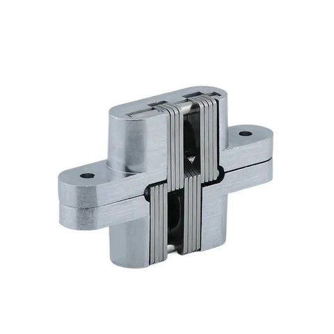 Beefy Hidden Gate Hinge With Stainless Steel Construction, Invisible Concealed Barrel, 180 Degree Folding For Wooden Boxes
