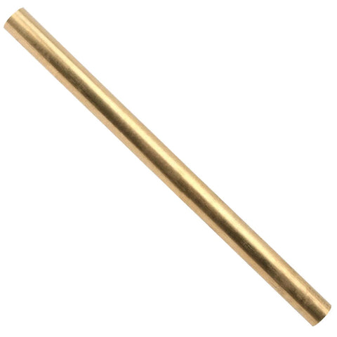 Two Pack 1 Inch Diameter Brass Rod Lathe Bar 12 Inch Length Brass Bar Stock Premium Solid Brass Rods For DIY Crafts Model Planes And Ship Models